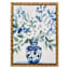 Framed Blue Vase Canvas, 6x8