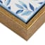 Framed Leaf Pattern Canvas, 6x8