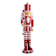 Peppermint Swirl Candy Cane Nutcracker, 3'