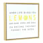 10X10 Natural Art Box - When Life Gives You Lemons Add Some Vodka And Soda