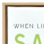 10X10 Natural Art Box - When Life Gets Too Salty Add Some Tequila And Lime
