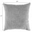 Tahiti Silver Oversized Square Outdoor Throw Pillow, 20"