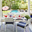 Wheaton Jacquard Premium Outdoor Square Seat Cushion