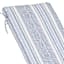 Calisto Pinstripe Outdoor Chaise Lounge Cushion