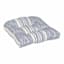 Calisto Pinstripe Outdoor Wicker Seat Cushion