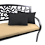 Sorvino Ash Premium Lumbar Outdoor Throw Pillow, 14x20