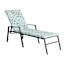 Calista Teal Outdoor Chaise Lounge Cushion