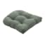 Honeybloom Endive Green Premium Outdoor Wicker Seat Cushion