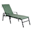 Honeybloom Endive Green Premium Outdoor Chaise Lounge Cushion