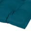 Teal Canvas Wicker Outdoor Seat Cushion