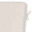 2-Piece Tristan Heather White Premium Outdoor Deep Seat Cushion