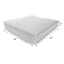 Navy Blue Canvas Outdoor Deep Seat Cushion