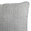 Tahiti Silver Outdoor Corded Back Cushion