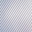 Navy Blue Ticking Striped Premium Outdoor Corded Back Cushion