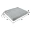 Tahiti Silver Outdoor Square Seat Cushion