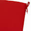 Cherry Canvas Outdoor Hinged Cushion