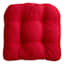 Cherry Canvas Outdoor Wicker Seat Cushion