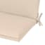 Natural Canvas Outdoor Hinged Cushion