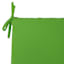 Kiwi Green Canvas Outdoor Square Seat Cushion