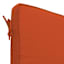 2-Piece Terracotta Canvas Outdoor Deep Seat Cushion