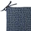 Fiddlestix Indigo Premium Outdoor Square Seat Cushion
