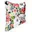 Tamani Raven Floral Outdoor Tufted Back Cushion