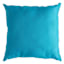Turquoise Canvas Oversized Square Outdoor Throw Pillow, 20"