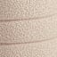 Crosby St. Pax Boucle Round Storage Ottoman, Taupe