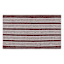 Maroon & White Heritage Striped Kitchen Mat, 18x30