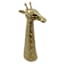 Gold Aluminum Giraffe, 14"