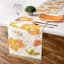 Homespun Harvest Tossed Turkey Table Runner
