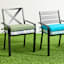Grammercy Black X-Back Patio Dining Chair