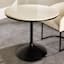 Crosby St. Mariana Marble Bistro Table, Black