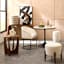 Crosby St. Mariana Marble Bistro Table, Black