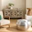 Found & Fable Lana Metal Coffee Table, Metallic