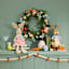 Homespun Easter 4-Count Orange Carrots in Bag, 10"