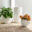 Crosby St. Clara White Outdoor Planter, Medium