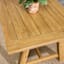 Haven Blonde Acacia Wood Patio Dining Table