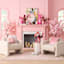 Bunny Brights Pink Flocked Bunny, 26"
