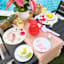 Flamingo Fully Beaded Placemat