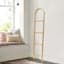 Curved Blanket Ladder, Brown