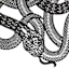 Spellbound Snake Vinyl Placemat