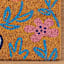Snoopy Floral Coir Mat, 18x30