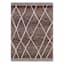 (B920) Windchime Mocha Area Rug, 5x7