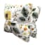 2-Pack Sunflower Printed Plush Throw Pillows, 18"