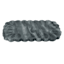 Black Smoke Scalloped Marble Tray, 12x7