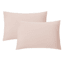 Pink & White Reversible Microfiber Comforter & Sheet Set, Full/Queen