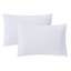 Pink & White Reversible Microfiber Comforter & Sheet Set, Full/Queen
