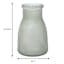 Green Soda with Rusa Mouth Finish Glass Vase, 10.5"