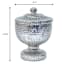 Silver Mercury Glass Jar, 9.5"
